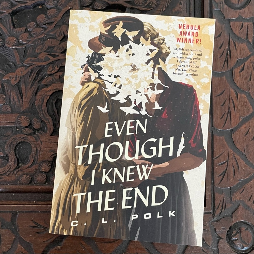 $10 SALE Even Though I Knew the End Paperback Book Award Winner Polk LGBTQIA
